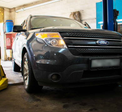 Замена ремня безопасности (внешний) Ford B-Max 1.0 EcoBoost 125 л.с. 2013-2015
